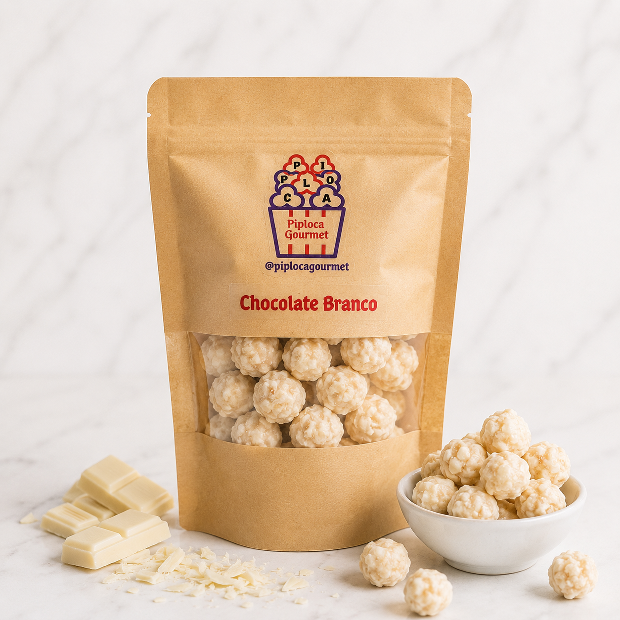 Piploca Chocolate Branco